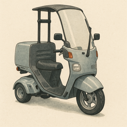 ジャイロキャノビー原付